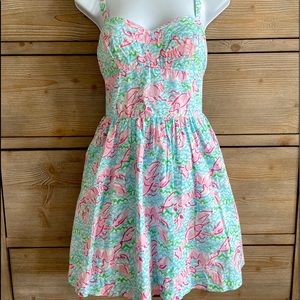 Lilly Pulitzer Lobstah Roll Sundress!! 🦄🦞🦄 Like New!